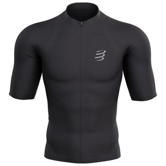 Compressport Trail Racing Postural S/S Top Laufshirt f&uuml;r Herren | grau/schwarz