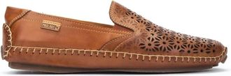 Pikolinos Jerez Perforated Loafer - Dames - Loafers - Bruin - 40 EU - Leer - Schoenen