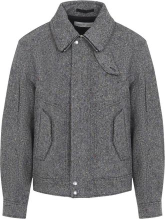 Dries Van Noten Heren, Jassen, Grijs, Maat: M
