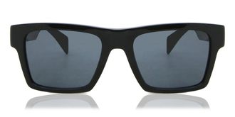 Versace VE4445 GB1/87 Mens Sunglasses Black Size 54