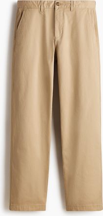 H&M Baumwollchino in Relaxed Fit - Beige