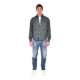 Drumohr Front Pocket Overshirt - male - Drumohr - Casual Shirts - Green - M - Shirts