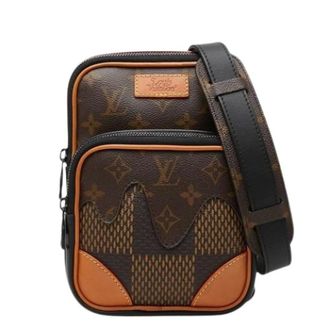Louis Vuitton Vintage, unisex, Bruin, ONE Size, Leer, Pre-owned Vintage Canvas Shoulder Bag
