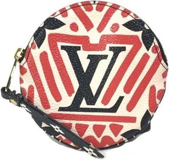 Louis Vuitton Pre-owned Wallets, female, Red, Size: ONE SIZE Pre-owned Canvas Wallet