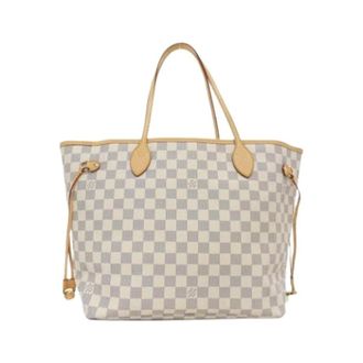 Louis Vuitton Pre-owned Tote Bags, female, Beige, Size: ONE SIZE Pre-owned Neverfull MM Tote Bag