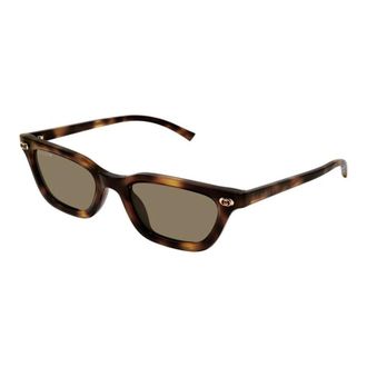 Gucci Sunglasses, female, Brown, 50 MM, Gg1944S 006 Cat Eye Sunglasses