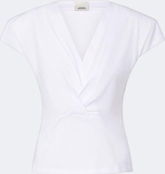 Isabel Marant Nadrine cotton jersey top
