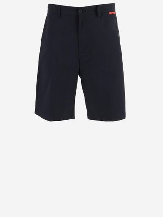 Just Cavalli stretch nylon short met logo