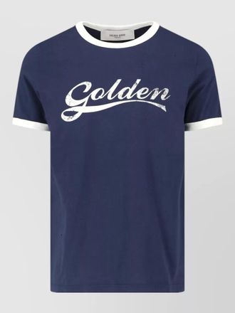Golden Goose short sleeves crew neck graphic print shirt