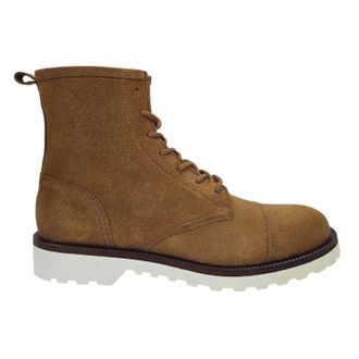 Firetrap Su&egrave;de enkellaarsjes voor heren (Tan)