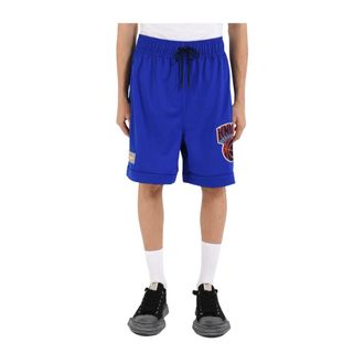 Purple Casual Shorts, male, Blue, M, NY Knicks Mesh Shorts