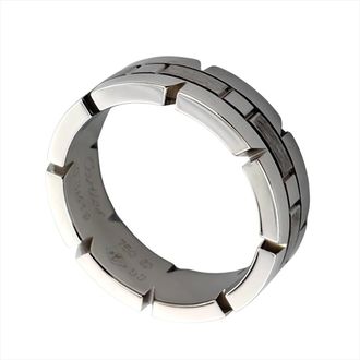 Cartier White Gold White Gold (18K) Band Ring (Pre-Owned)