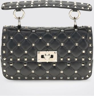 Valentino Garavani Rockstud Quilted Nappa Mini Bag with Studs