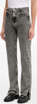 Karl Lagerfeld Jeans met split - Grijs