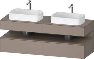 Duravit Qatego Consola Mueble Bajo Lavabo, 2 Extensiones, 2 - Duravit