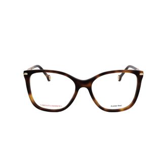 Carolina Herrera Ladies Brown Rectangular Eyeglass Frames HER 0270
