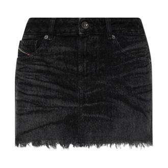 Diesel Donna, Gonne, Nero, W27, new
