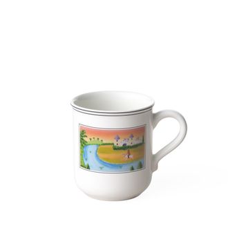 Villeroy & Boch Design Naif Mug 2 Man on Horse in None at Nordstrom