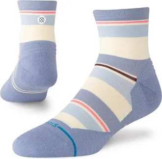 Stance Womens Milo Light Quarter Socks Multi-Colored S