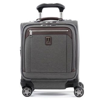 Travelpro Platinum Elite Underseat Spinner Tote Bag with USB Port in Vintage Grey at Nordstrom