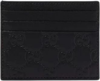 Gucci Accessoires - Heren - Portefeuilles - Zwart - ONE Size - Leer - Accessoires