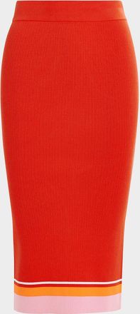 Essentiel Hashion Ribbed Pencil Skirt