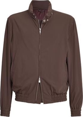Brunello Cucinelli Nylon jacket in Hazelnut at Nordstrom, Size 60 It