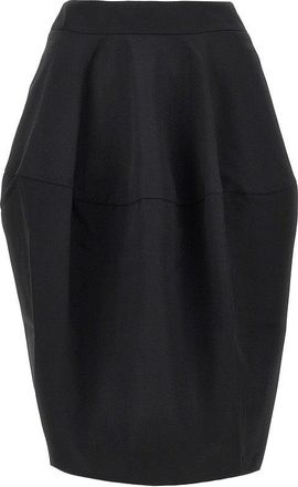 Jacquemus Ovalo wool skirt Woman 36