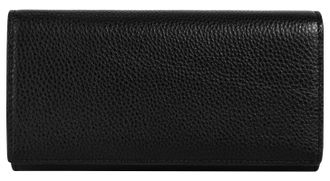 Bagan Geldb&ouml;rse BAGAN, Damen, schwarz, Leder, gl&auml;nzend, Kleinlederwaren Geldb&ouml;rse, echt Leder