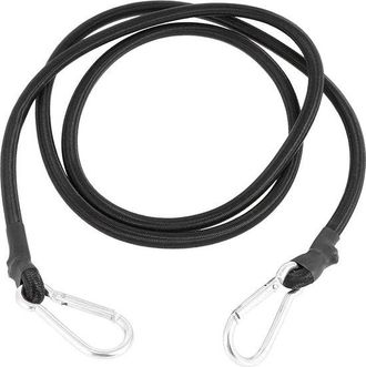 OEM Cuerda El&aacute;stica De 2 M Con Mosquet&oacute;n, Correas El&aacute;sticas Resistentes Para Amarre De Equipaje, Cuerda El&aacute;stica Negra Para Motocicleta, Caravana
