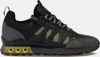 Cruyff Mens Fearia Futura Trainers in Yellow Mesh - Size UK 10