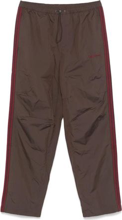 adidas Nylon Broek voor een Actieve Levensstijl - Heren - Outdoor broeken - Bruin - M - Nylon - Fitness
