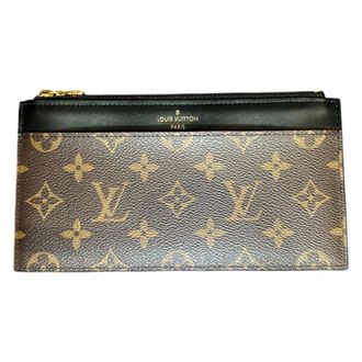 Louis Vuitton Brown Monogram Monogram Coin Purse/Coin Case (Pre-Owned)