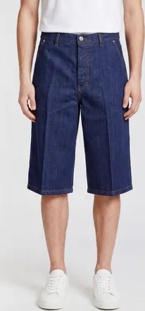 Ami Pantaloncini in denim di cotone