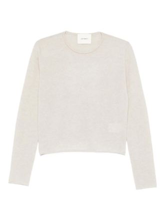 Lisa Yang Ida trui met ronde hals - Beige