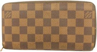 Louis Vuitton Pre-owned Wallets, male, Brown, Size: ONE SIZE Pre-owned Long Wallet (bi-fold)