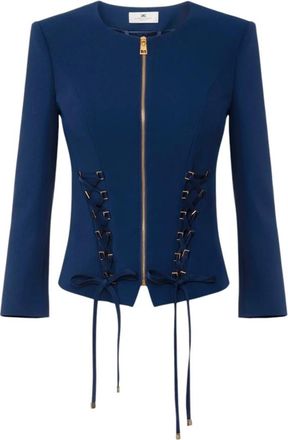 Elisabetta Franchi Donna, Giacche, Blu, M, new