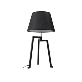 Lucande Lucande L&aacute;mpara De Mesa amona En Negro Metal