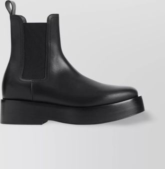 Bottega Veneta leather chelsea boots