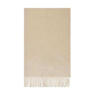 Max Mara Beige Square Scarf Baci Stole - Dames - Accessoires - Bruin - Maat: ONE Size