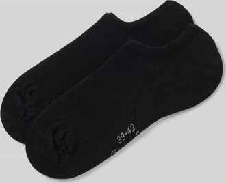 Christian Berg Füßlinge mit elastischem Bund im 2er-Pack in Black, Größe 35-38