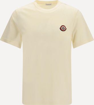 Moncler Cotton jersey T-shirt with logo Male M