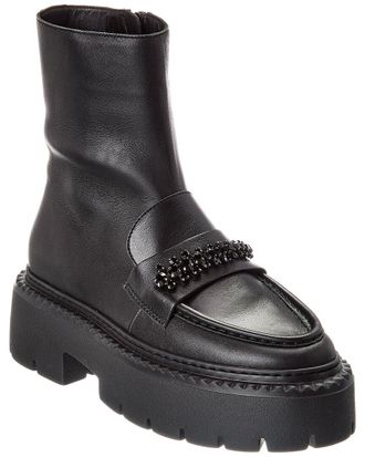 Jimmy Choo London Bryer Leather Boot