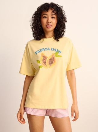 Twik Womens Playful print loose T-shirt