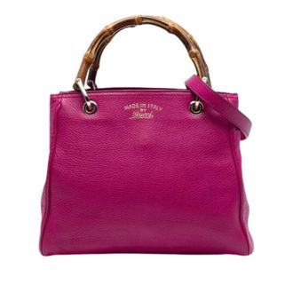 Gucci Pre-owned Handbags, female, Pink, Size: ONE SIZE Pre-owned Vintage Handbag