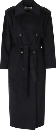 IVY OAK IVY Oak, Jassen, Dames, Blauw, XS, Wol, Camerona Jas