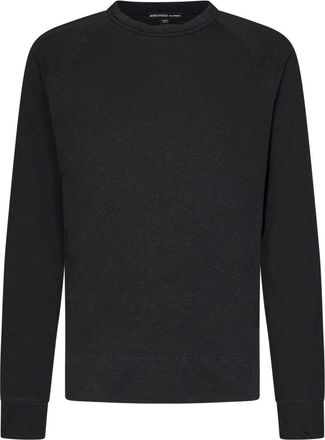 James Perse Vintage Charcoal Grey Supima Cotton Sweatshirt