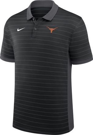 Nike Texas Sideline Victory Stripe Nike Mens Dri-FIT College Polo in Black | 03BG166NTXE-FR1