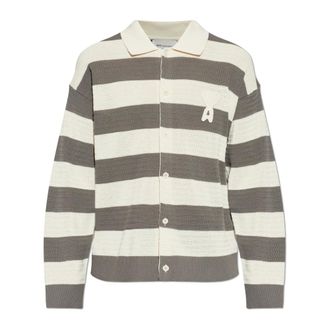 Ami Cardigans, male, Gray, Size: XL De Coeur Cardigan