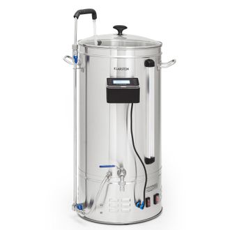 Klarstein Klarstein Brauheld Smart 45 Caldero De Maceraci&oacute;n 2500w 45l 100&deg;c Bomba De Circulaci&oacute;n Acero Inoxidable